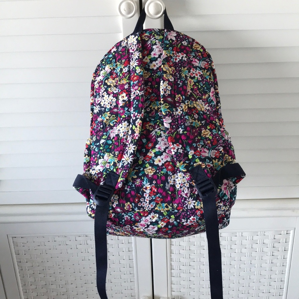 Vera Bradley Itsy Ditsy Backpack NWT Small Floral Bag - Picture 7 of 8
